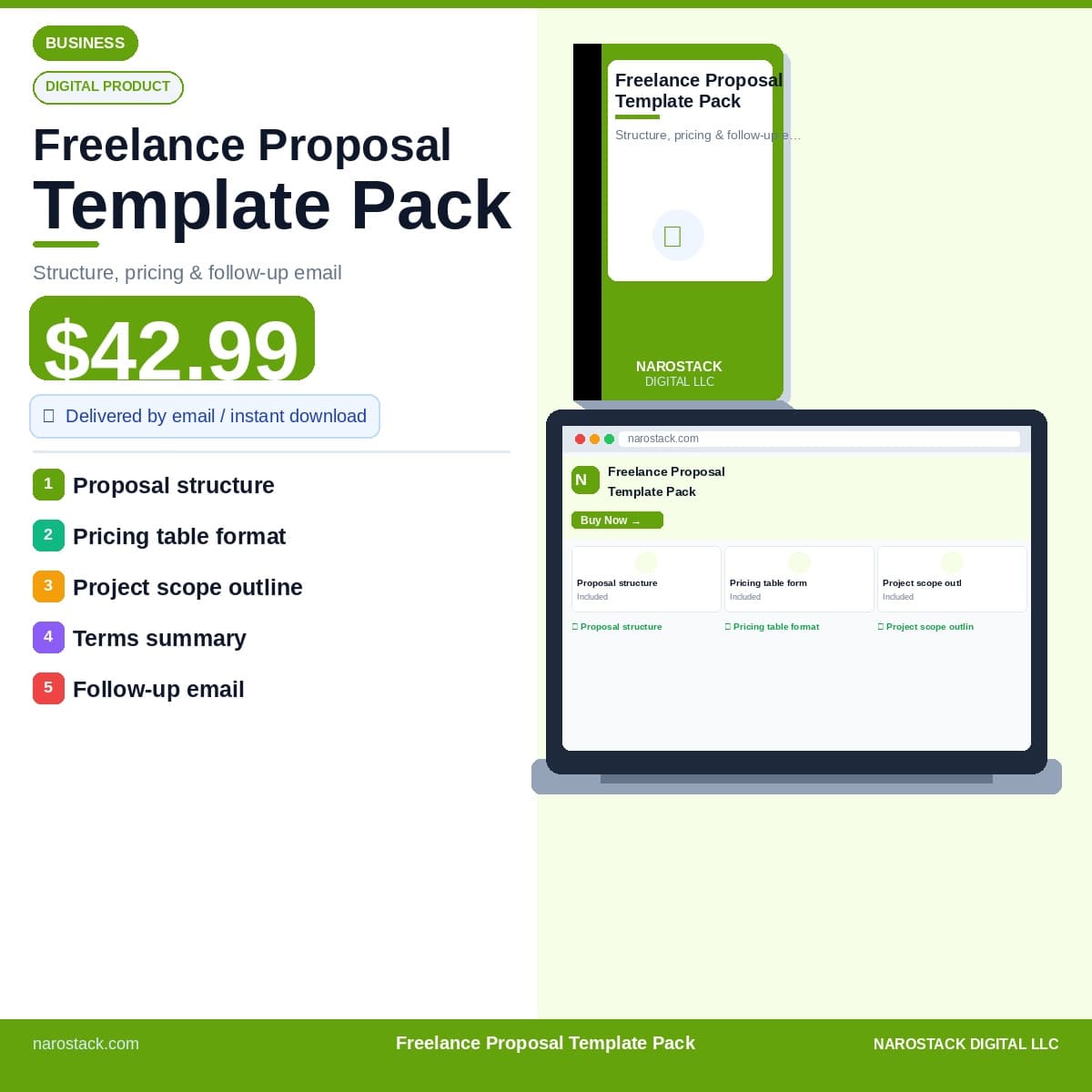 Freelance Proposal Template Pack