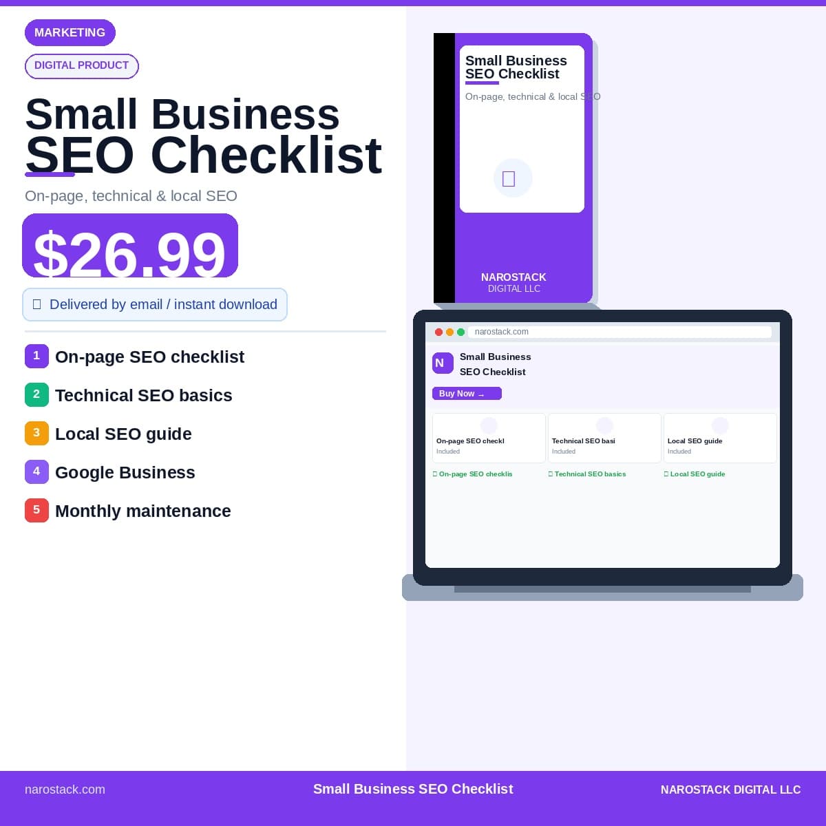 Small Business SEO Checklist