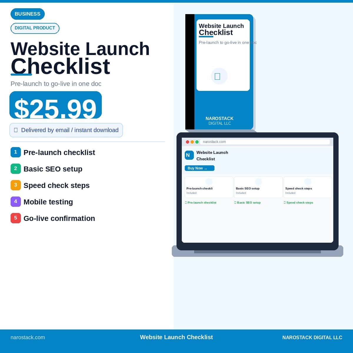 Website Launch Checklist